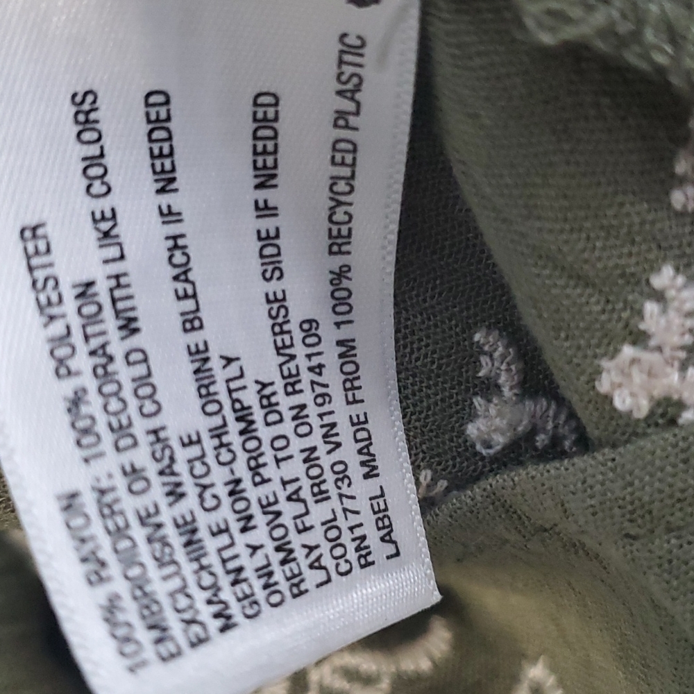Knox Rose Olive Green dress XS - Picture 5 of 6